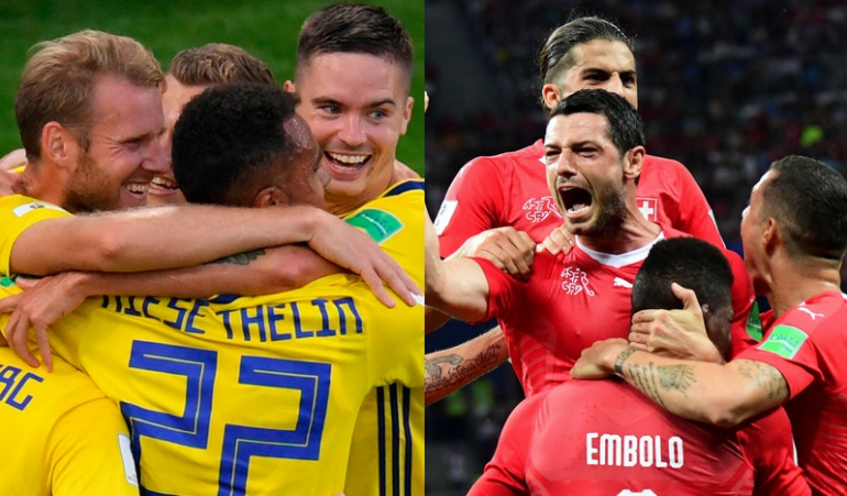 Suecia - Suiza en vivo: octavos del Mundial 2018, en directo