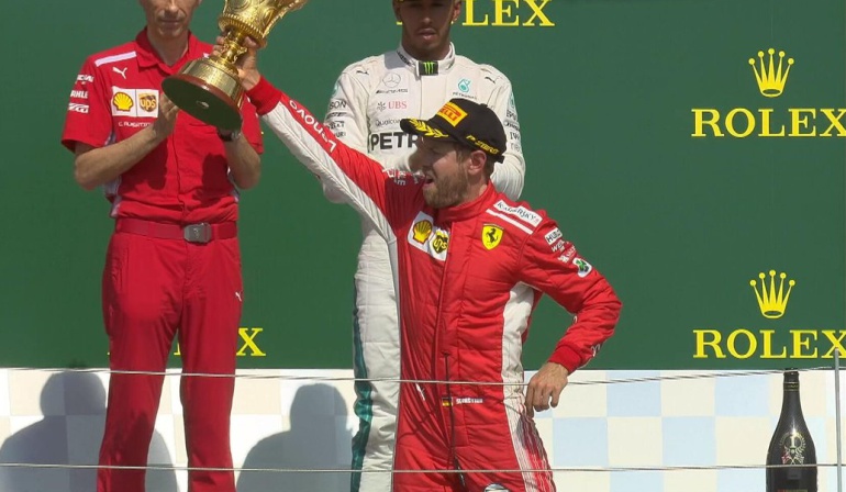 Sebastian Vettel GP Gran Bretaña Fórmula 1: Vettel gana el GP de Gran Bretaña y se mantiene como líder de la Fórmula 1