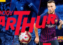 Arthur será presentado este jueves como nuevo jugador del Barcelona