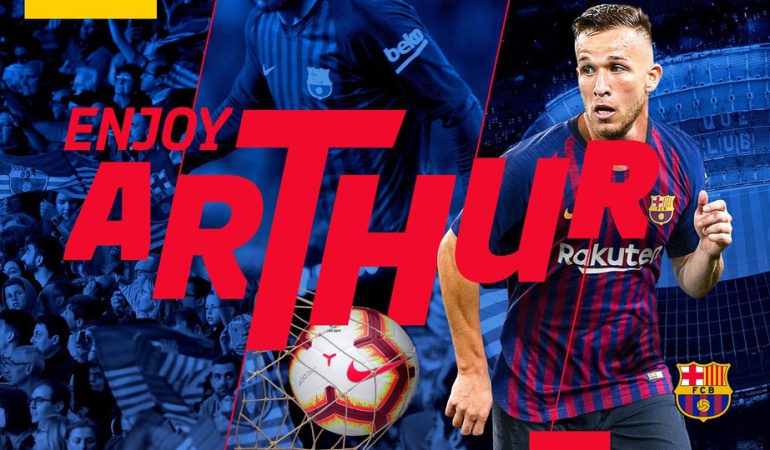 Athur nuevo jugador del Barcelona: Arthur será presentado este jueves como nuevo jugador del Barcelona