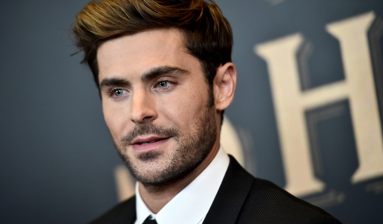 ¡Irreconocible! Así es el nuevo look de Zac Efron