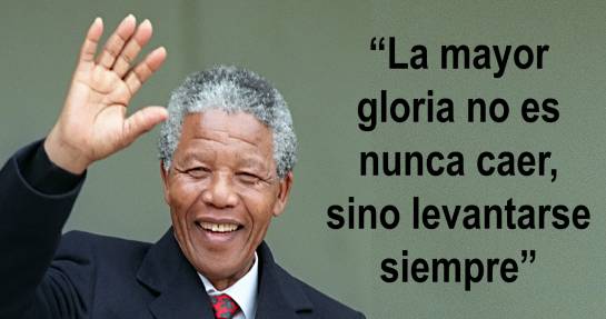 Nelsón Mandela: Nelson Mandela en 10 frases Nelsón Mandela: Nelson Mandela en 10 frases