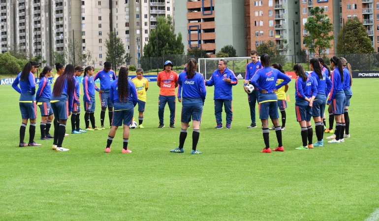 Selección Colombia Femenina se prepara para el Mundial Sub-17