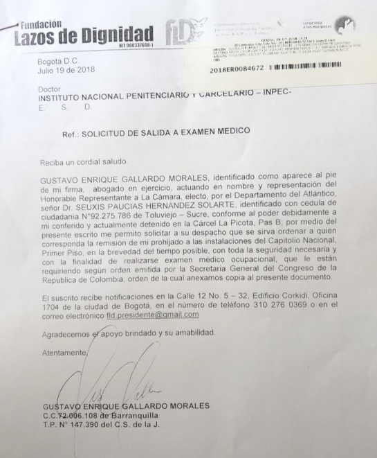 Partido Farc: CNE entregó la credencial de congresista a Jesús Santrich Partido Farc: CNE entregó la credencial de congresista a Jesús Santrich