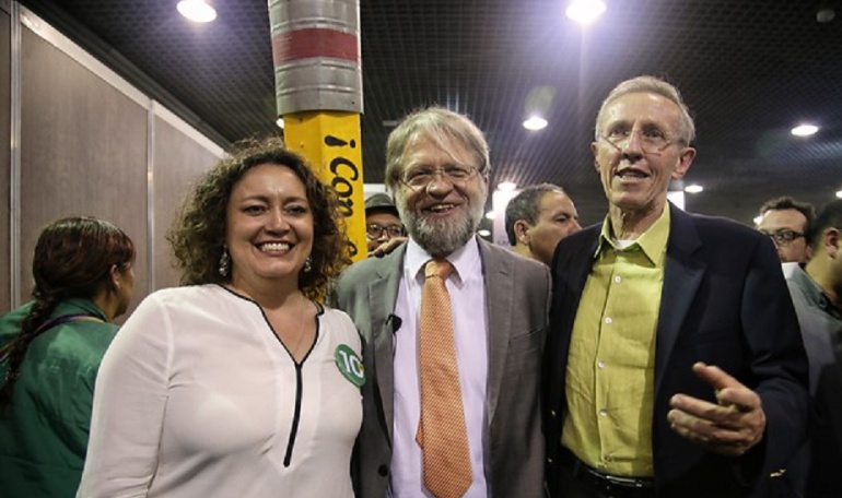 Partido Verde.: El Partido Verde se declaró en oposición al gobierno de Iván Duque