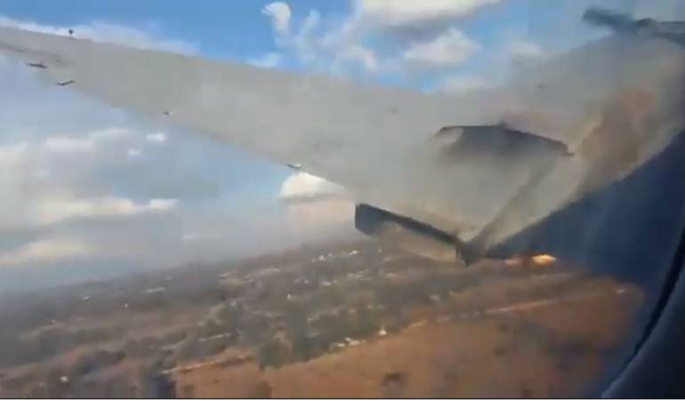 El momento cuando se estrelló el avión en Sudáfrica: Así es el terrorífico momento antes de que un avión se estrelle