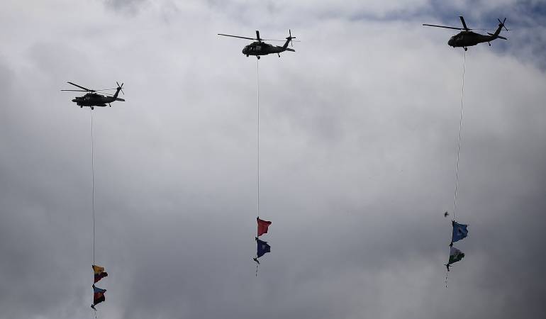 Día de la independencia: Durante dos horas estará cerrado el espacio aéreo por el desfile militar