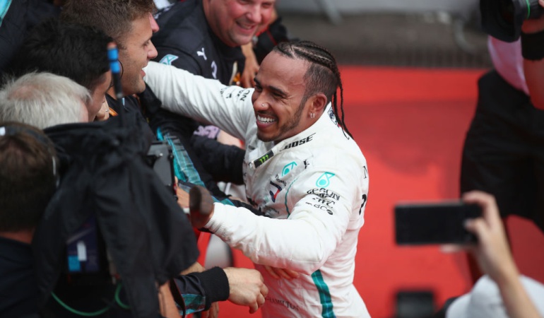Hamilton Formula uno: Hamilton remontó 14 casillas, ganó el GP de Alemania y recuperó el liderato