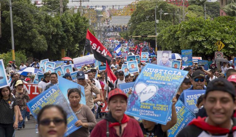 Represión en Nicaragua: Los jóvenes nicaragüenses seguirán en la lucha pese a represión y amenazas