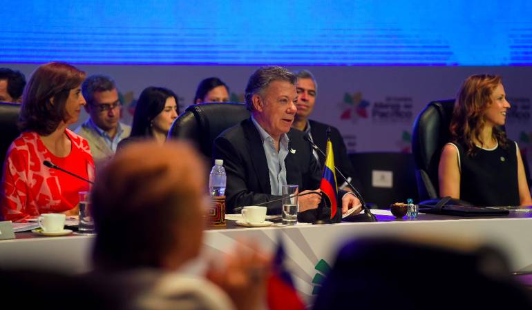 Santos confirmó su asistencia a la Cumbre de la alianza del Pacífico
