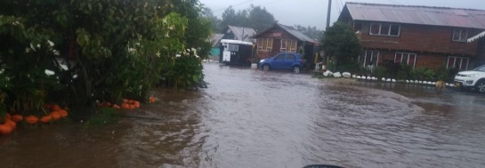 Emergencia por lluvias: Se desbordó la Laguna de la Cocha Emergencia por lluvias: Se desbordó la Laguna de la Cocha