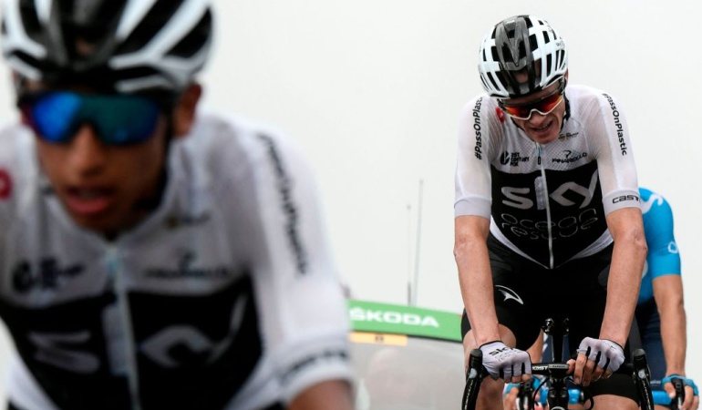 Egan Bernal Chris Froome Tour de Francia Geraint Thomas: Egan Bernal: "La crisis de Froome ha sido la suma de todo"