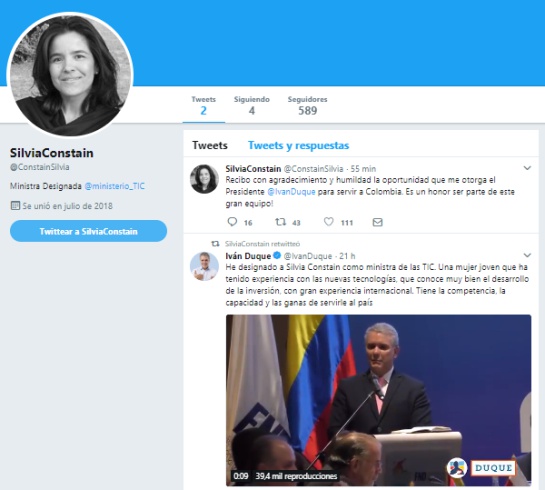 MinTic sin redes sociales: Nueva MinTIC recibe palo en redes por su falta de presencia digital MinTic sin redes sociales: Nueva MinTIC recibe palo en redes por su falta de presencia digital