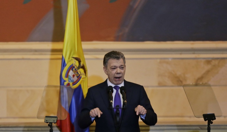 Juan Manuel Santos.
