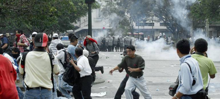 Crisis en Nicaragua.