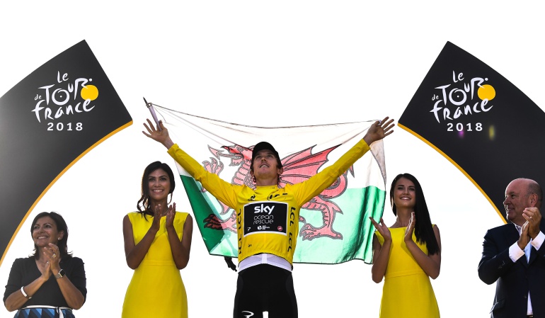 Geraint Thomas: Thomas: "Esto es irreal, estoy viviendo un sueño"