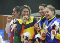 Saskia Van Erven ganó Oro para Colombia en la esgrima