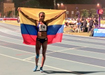 Colombia domina la prueba de los 5000 metros con dos medallas de Oro