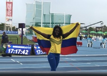 María Lucelly Murillo gana Oro en el lanzamiento de jabalina