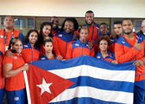 Cuba femenino venció 3-0 a Venezuela y se colgó el oro en judo
