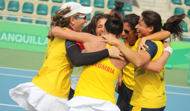 Oro Copa de Naciones Juegos Centroamericanos: El tenis femenino le entrega nuevo Oro a Colombia en los Centroamericanos