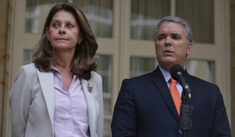 Martha Lucia / Iván Duque.