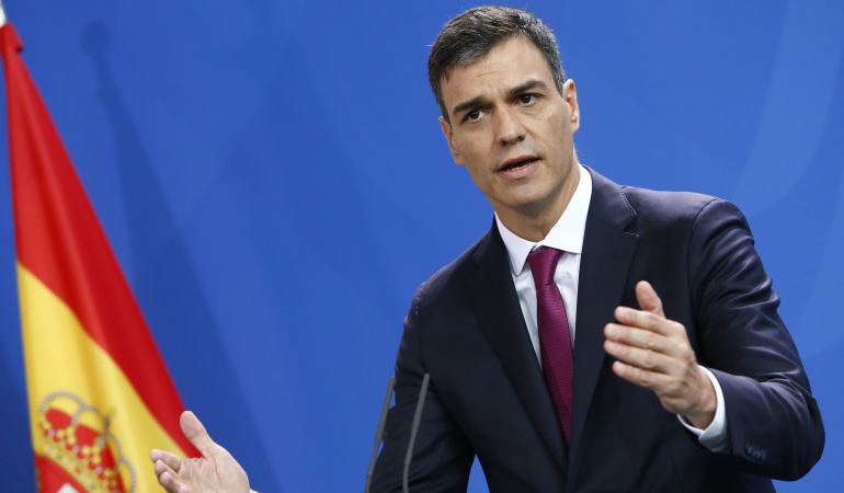 Presidente de Gobierno español, Pedro Sánchez.