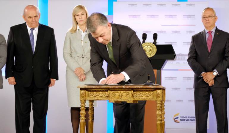 Juan Manuel Santos.