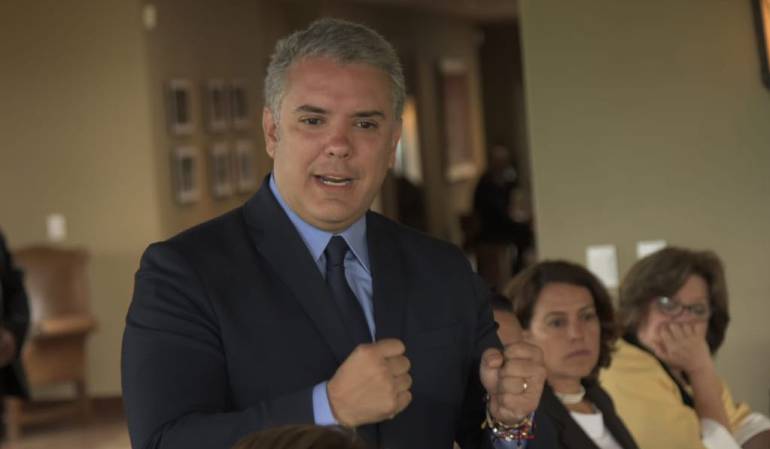 Iván Duque.