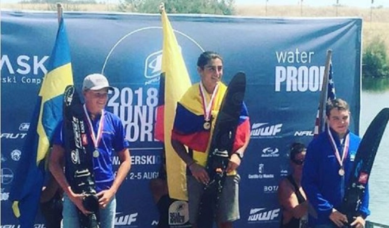 Colombia oro plata bronce Mundial Junior esquí: Colombia logró un oro, una plata y un bronce en Mundial Junior de esquí