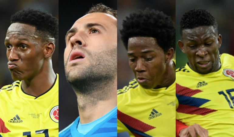 Yerry Mina, Carlos Sánchez, Carlos Bacca, Selección Colombia: Jugadores de Selección con futuro incierto a días del cierre del mercado