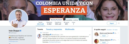 Redes sociales de Iván Duque: La movida digital de Iván Duque como presidente de Colombia Redes sociales de Iván Duque: La movida digital de Iván Duque como presidente de Colombia