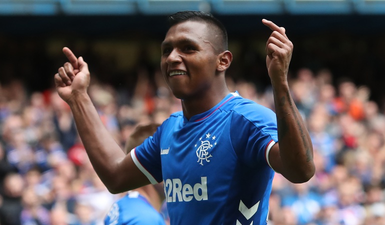 Alfredo Morelos, Gol, Rangers Glasgow, Europa League: Alfredo Morelos anotó gol en la victoria 3-1 del Rangers sobre el Maribor