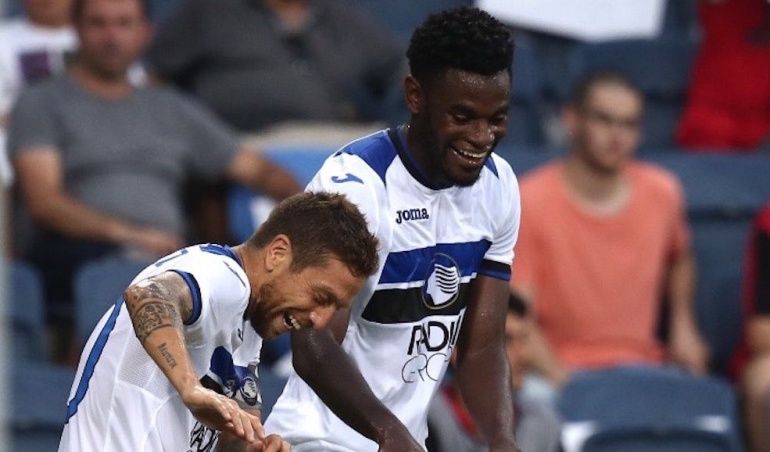 Duván Zapata anotó gol con Atalanta por la Europa League: Duván Zapata anotó su primer gol con la camiseta de Atalanta