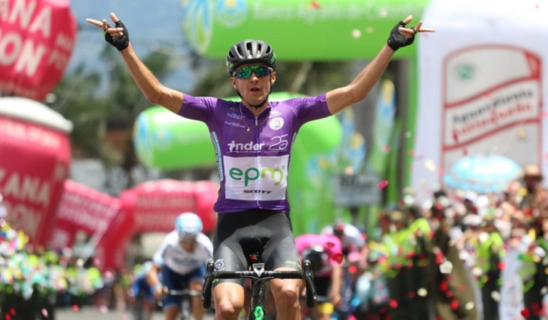 Vuelta Colombia 2018, Juan Pabló Suárez ganó la quinta etapa: Juan Pablo Suárez ganó la quinta etapa de la Vuelta Colombia 2018