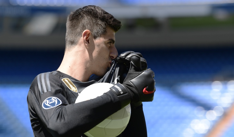 Courtois Real Madrid: Courtois: "Voy a dejarlo todo por este escudo y esta camiseta"