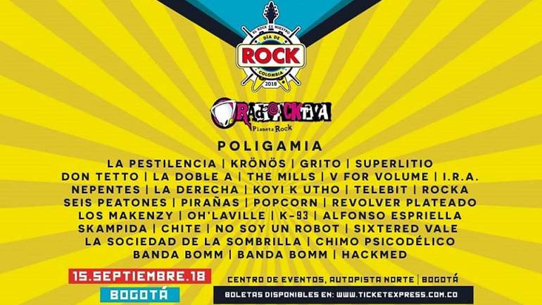 Poligamia retoma los escenarios en el Día de Rock 2