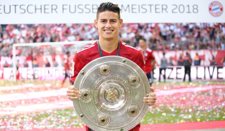 James Rodríguez títulos más campeón de la historia: James amplía su leyenda: el jugador colombiano más campeón de la historia