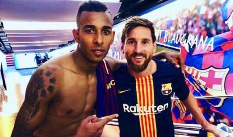 Sebastián Villa, Lionel Messi, Boca Juniors, Barcelona: “Los sueños se hacen realidad”: Sebastián Villa luego de conocer a Messi