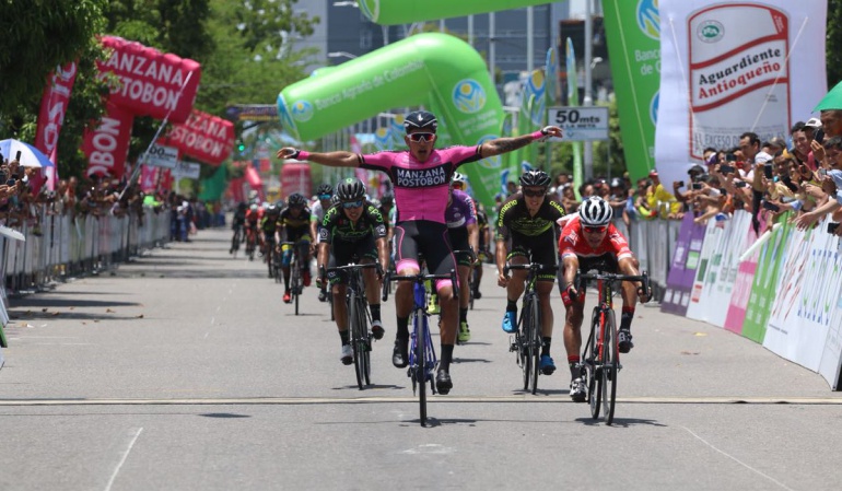 Sebastián Molano, Vuelta Colombia 2018: Sebastián Molano ganó la décima etapa de la Vuelta Colombia