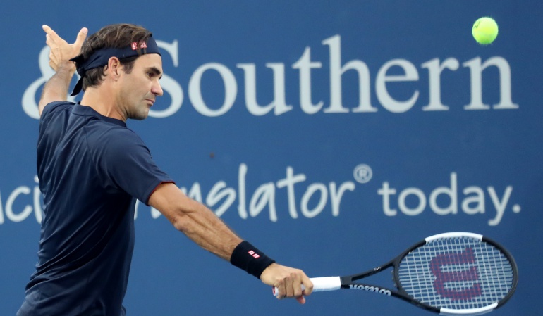 Federer Masters 1000 Cincinnati: Federer venció a Mayer y jugará ante Wawrinka en los cuartos de Cincinnati