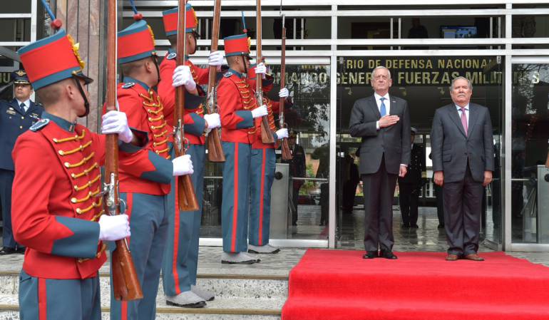 Acuerdos internacionales: EE.UU y Colombia fortalecerán cooperación en seguridad: MinDefensa