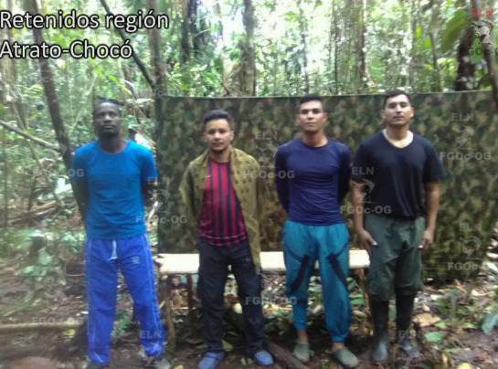Secuestro: ELN revela nuevas pruebas de supervivencia de secuestrados Secuestro: ELN revela nuevas pruebas de supervivencia de secuestrados