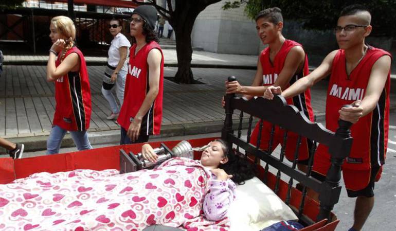 Día mundial de la pereza.: Itagüí celebra el día mundial de la pereza