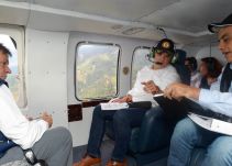 Presidente Duque pasa revista a emergencia en Mocoa Putumayo