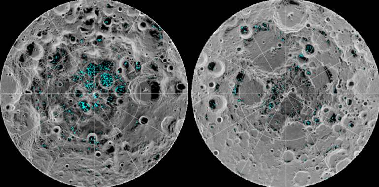 Sistema solar: ¡Increible! Científicos descubrieron hielo en la Luna