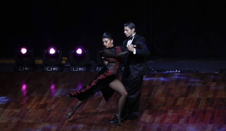 La pareja formada por Valentín Arias y Diana Franco de Colombia