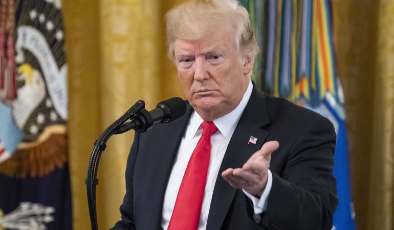 The New York Times: Trump, con el agua hasta el cuello según Time