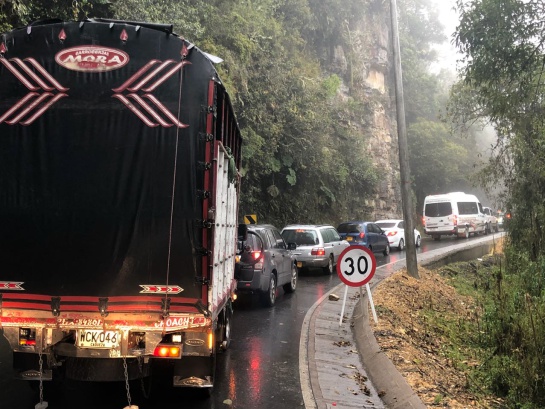 Via Bogotá y Choachí: Hasta cinco horas tarda movilizarse entre Bogotá y Choachí Via Bogotá y Choachí: Hasta cinco horas tarda movilizarse entre Bogotá y Choachí