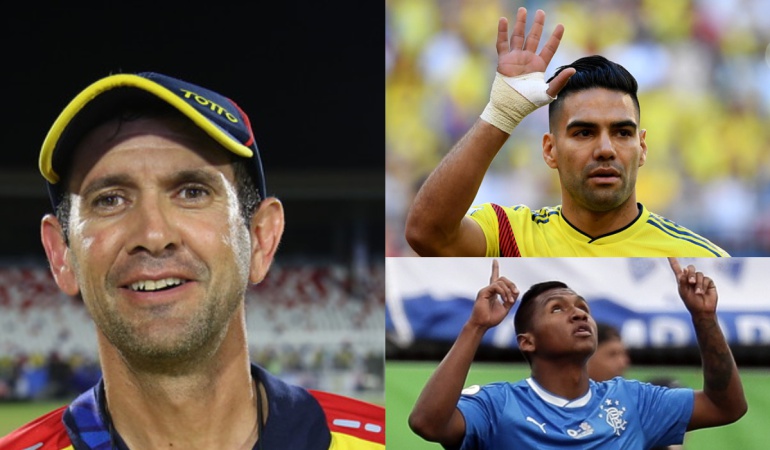 DT Arturo Reyes, Falcao García, Alfredo Morelos y Wilmar Barrios